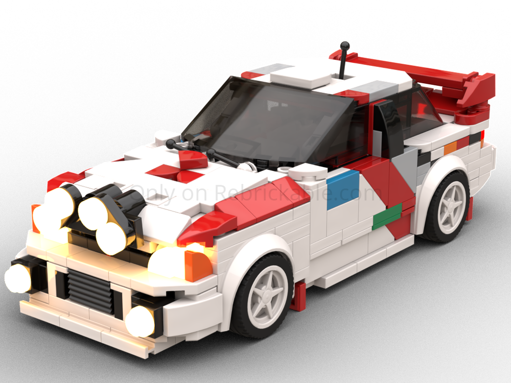 Lego Mitsubishi Lancer'96-SWEDISH Rally / Makinen's Lancer EVO III / 'ICE STORM'