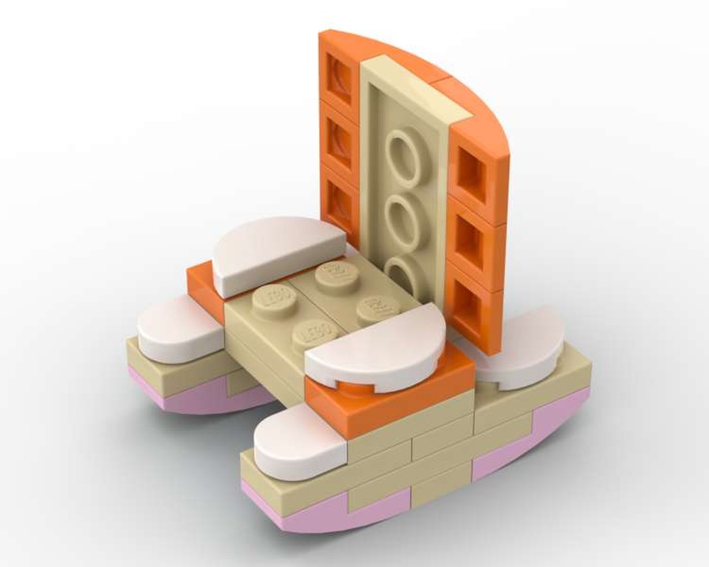 Lego Miniscale rocking chair