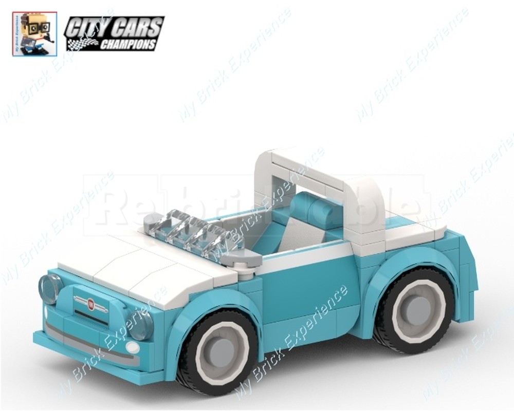 Lego FIAT 500 Spiaggina '58 By Garage Italia