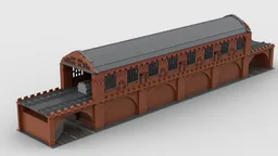 Elevated Train Station