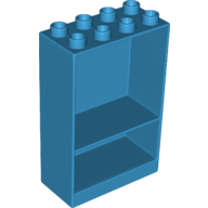 Lego Duplo Cabinet 2 x 4 x 5 / Dark Azure