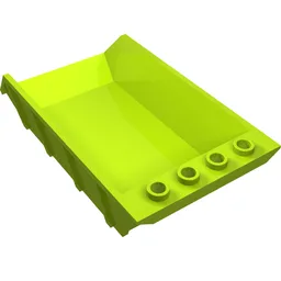 Tipper Bed 4 x 6, Open Studs / Lime