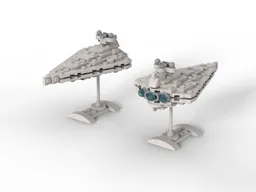 Ultramicro size imperial star-destroyer