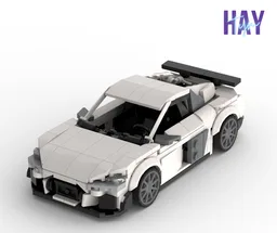 Audi R8 V10 GT (White)