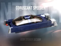 PiXEL-DANs CORUSCANT SPEEDER