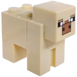 Minecraft Pig, Cold - Brick Built