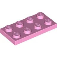Plate 2 x 4 / Bright Pink