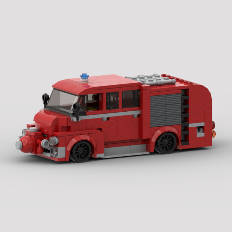 Lego 1955 CHEVROLET 5400 COE FIRE TRUCK - SLAMMED