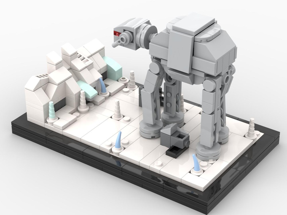 Lego AT-AT Hoth DIorama