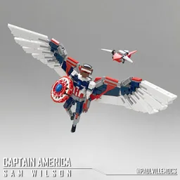 Sam Wilson Captain America Figurine
