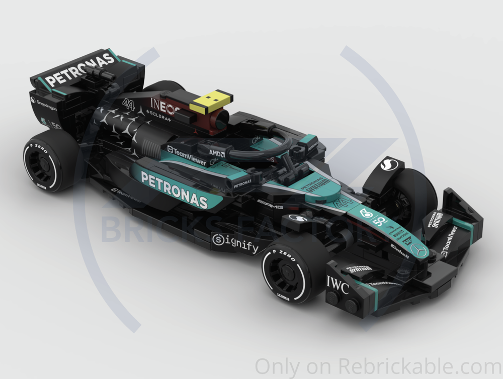 Lego F1 Mercedes W15 Singapore