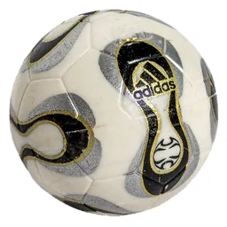Sports Soccer / Basket Ball with Adidas Official World Cup Ball (Teamgeist) Print / White