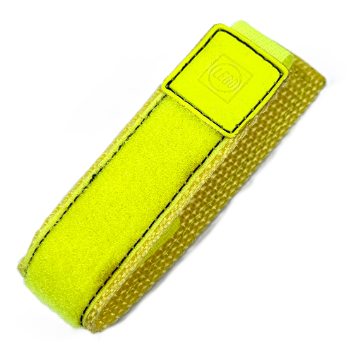 Lego Watch, Band, Velcro with Black Stitching / Neon Green