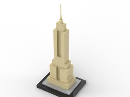 LEGO Architecture 21002 Empire State Building in the scale 2:1