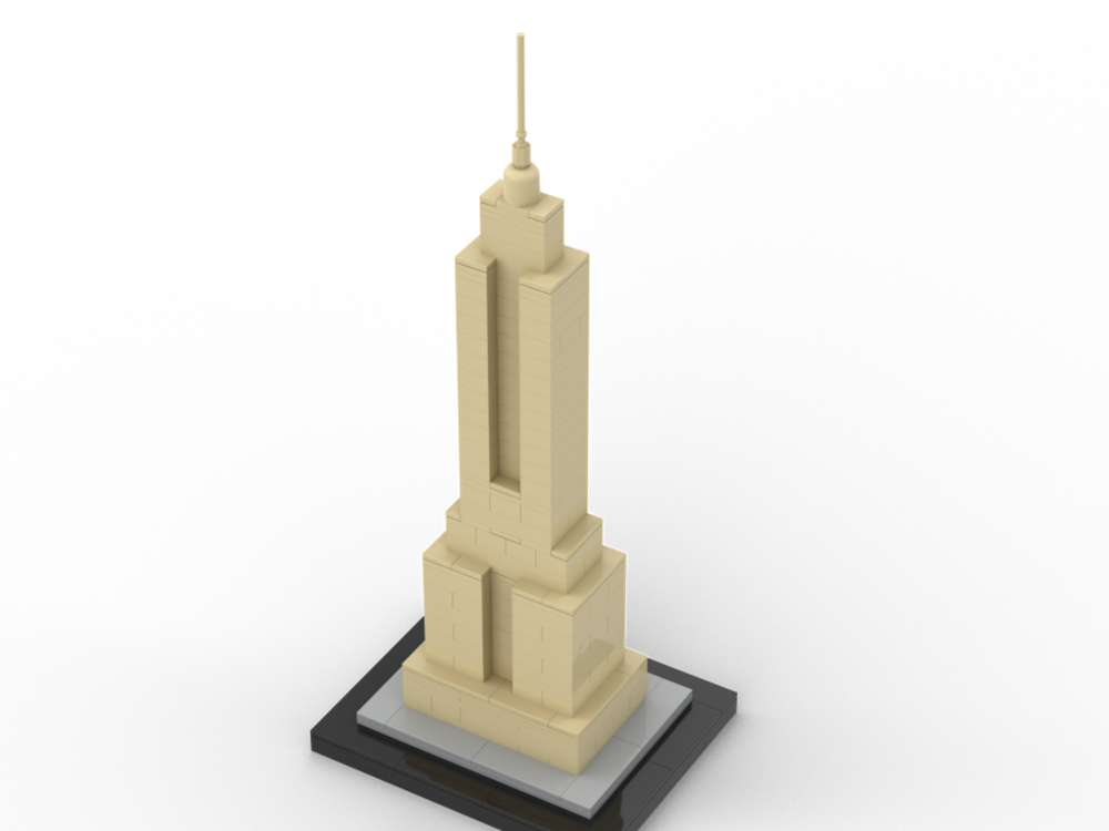 LEGO Architecture 21002 Empire State Building in the scale 2:1