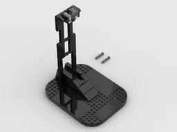 Star Wars B-wing and Slave 1 display stand