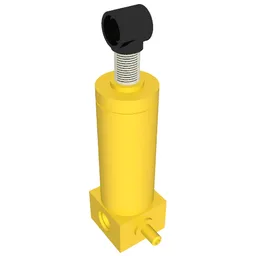 Pneumatic Pump Old Style / Yellow