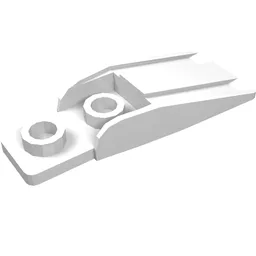 Technic Figure Scuba Flipper / White