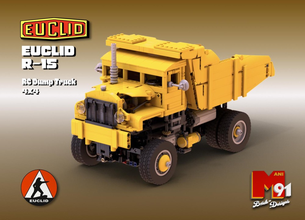Lego Euclid R-15 RC Dump Truck