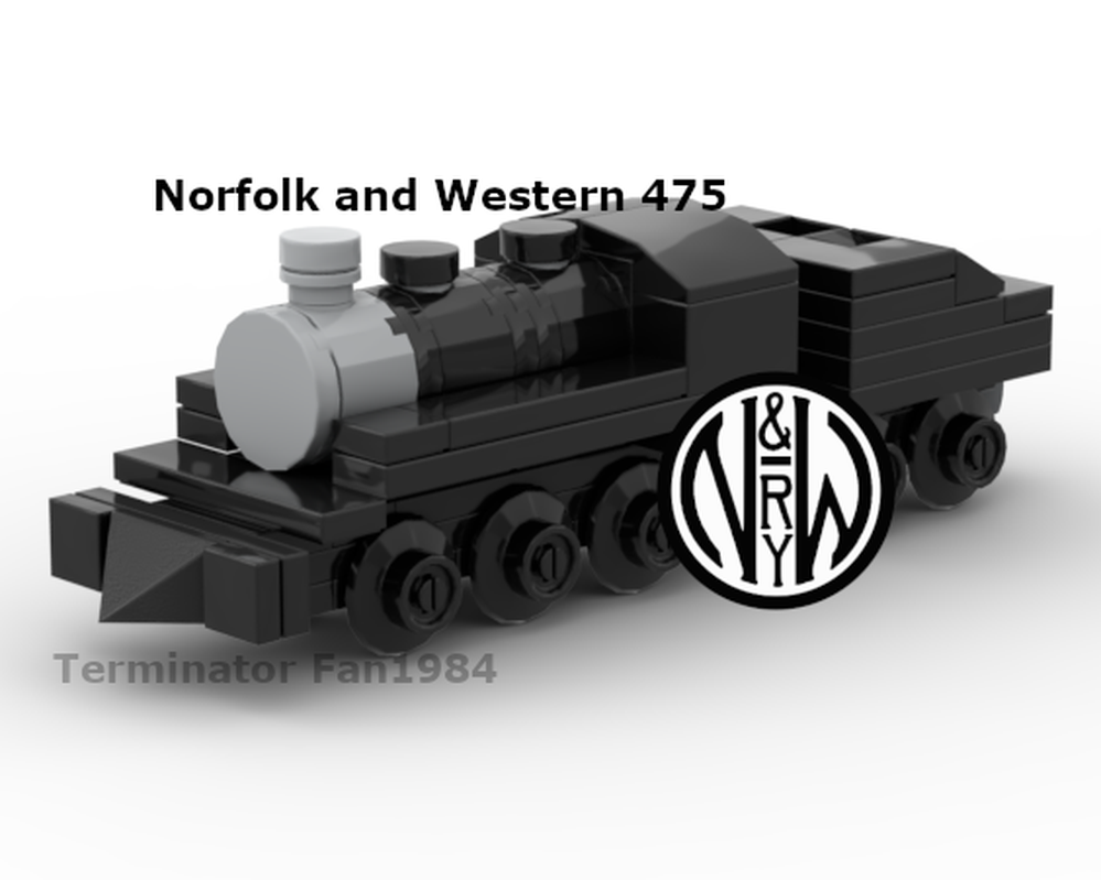 Lego Norfolk and Western 475
