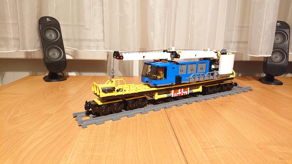 Lego Heavy Railroad Crane
