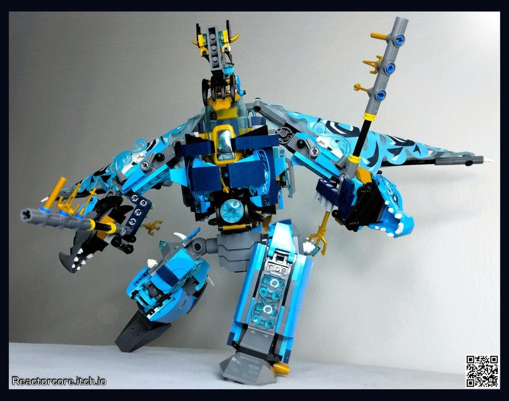 Lego 71754 Tauros Hydropump Demolisher Mecha