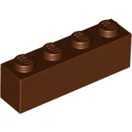 Brick 1 x 4 / Reddish Brown