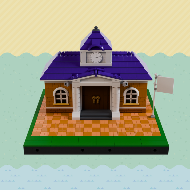 Lego Resident Services Town Hall (Modular)