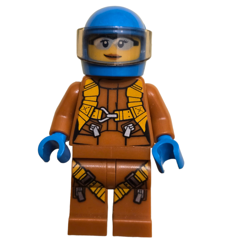 Lego Arctic Explorer, Pilot, Dark Azure Helmet