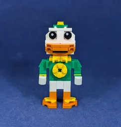 Lego The Oregon Duck Mini Mascot