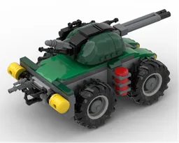 Futuristic tank