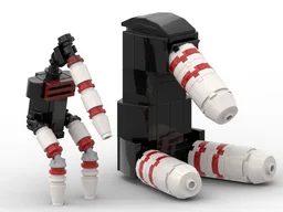 Corrupted Storch replika + Snorf/Sniffer from Signalis (2022)