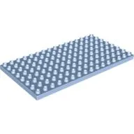 Duplo Plate 8 x 16 / Bright Light Blue