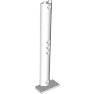 Support Half Round 2 x 4 x 13 / White