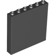 Lego Brick 1 x 6 x 5 / Black