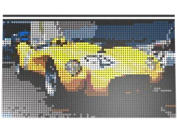 Mosaic of Ferrari 250TR