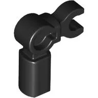 Bar Holder with Clip and 90° Angle (Mechanical Leg) / Black