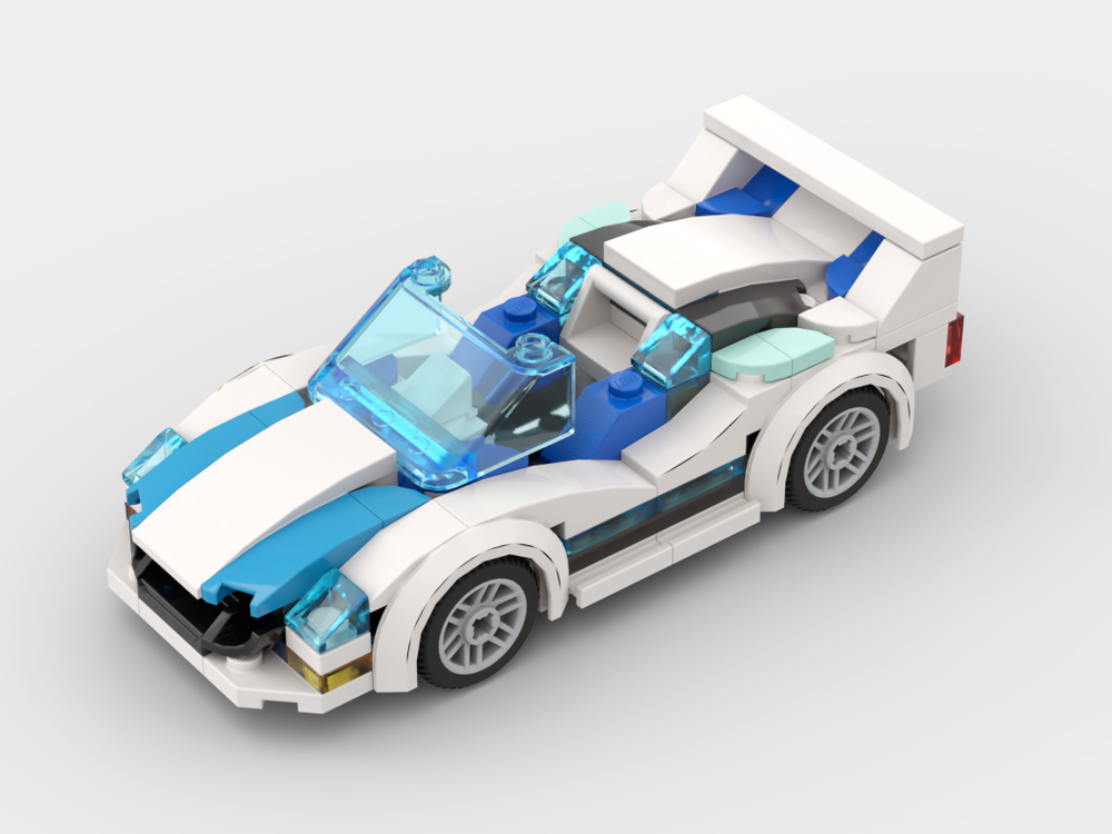 Lego Sport Car - White