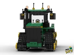 John Deere tracks articulated