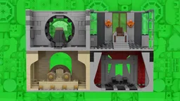 Iconic Throne Room Mini Dioramas
