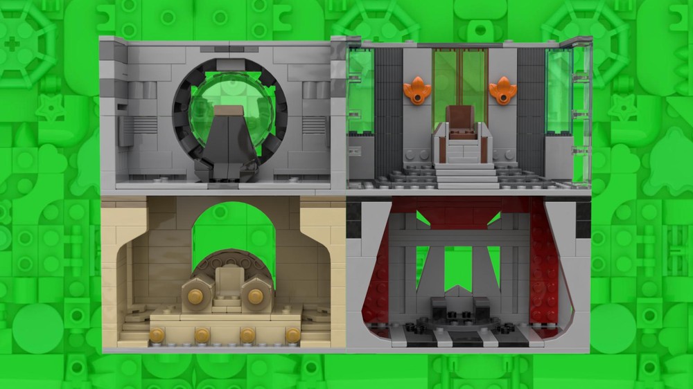 Lego Iconic Throne Room Mini Dioramas