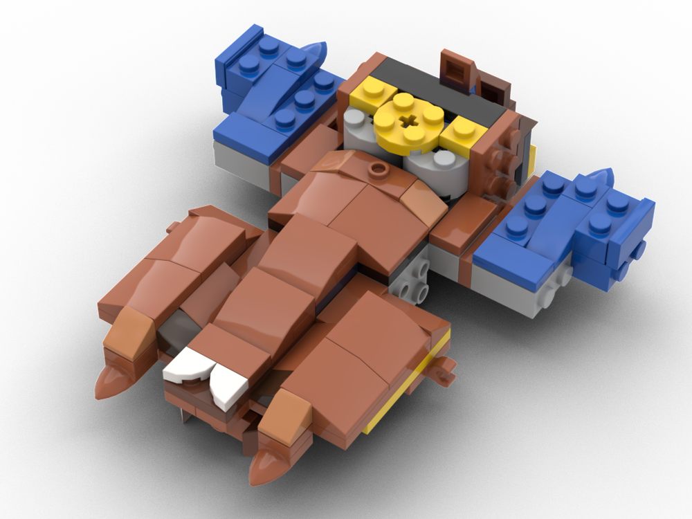 Lego Royal Beast Spaceship Alternate of 41596