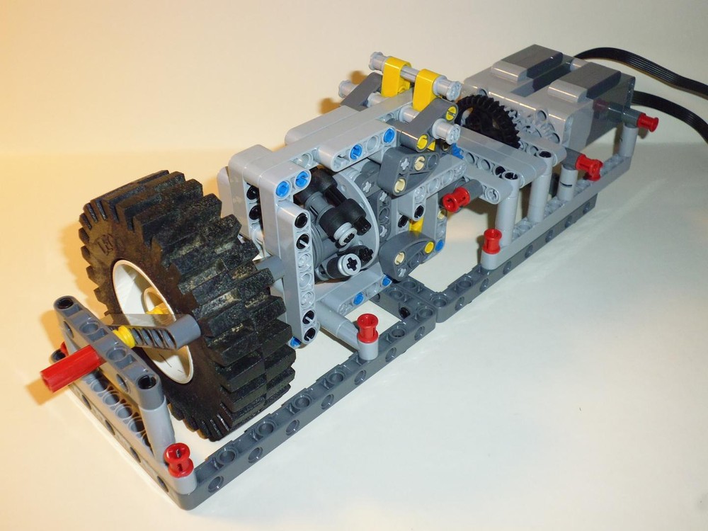 Lego Flywheel With Friction Clutch