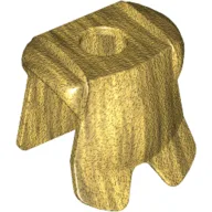 Minifig Neckwear Armor Breastplate with Leg Protection [Plain] / Pearl Gold
