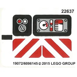 Sticker Sheet for Set 42032-1 / [No Color/Any Color]