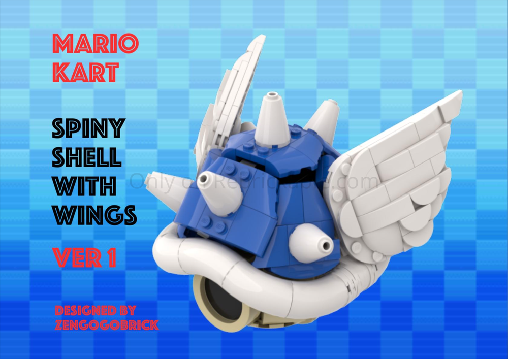 Lego 40787 Mario Kart – Spiny Shell with Wings