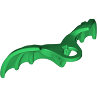 Lego Minifig Neckwear Wings Gargoyle / Green