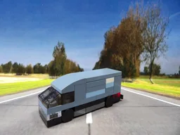 Micro Amazon Delivery Van