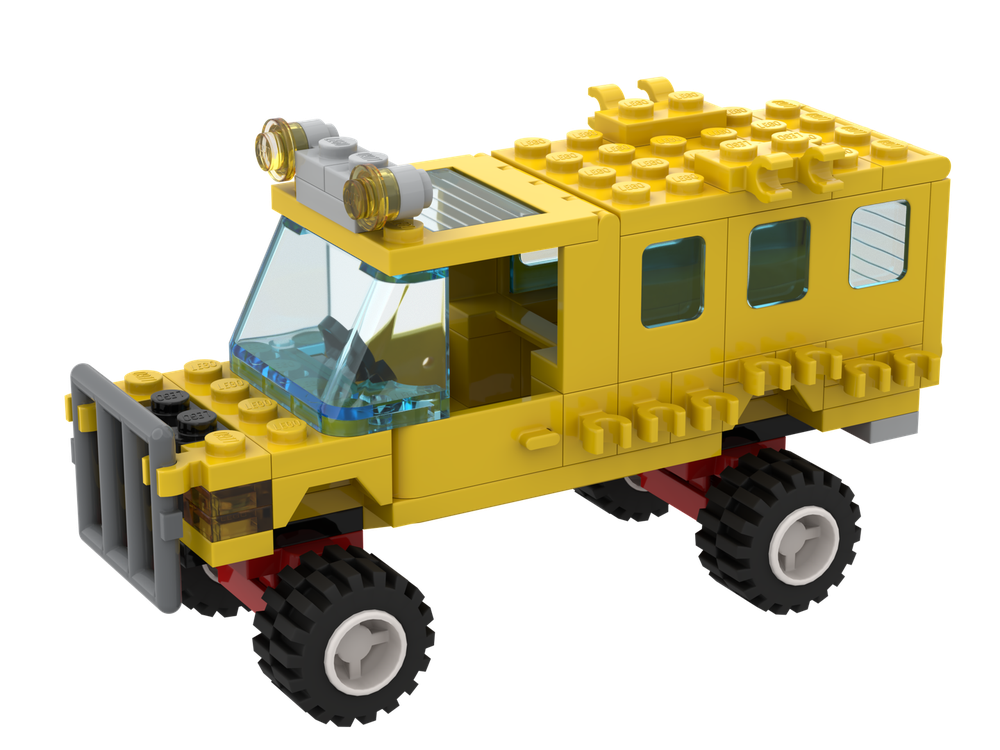 Lego 4x4 Long Wheelbase Single Cab Wagon