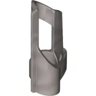 Technic Panel Fairing # 5 Small Short, Large Hole, Side A / Metallic Silver